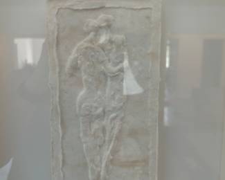 Noel Skidmore hand made paper - image 8-3/4" x 4-1/2"