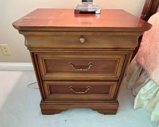 One of a pair of Lexington nightstands