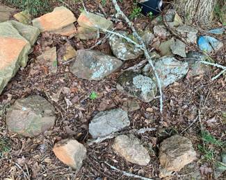 Paving stones and rocks