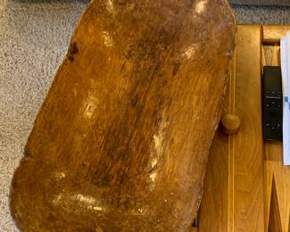 Hand-carved bread bowl