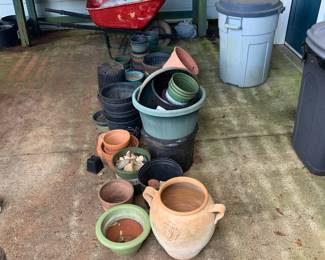 Pots and planting supplies