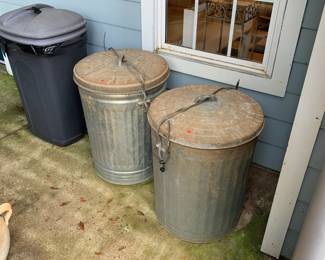 Trash cans