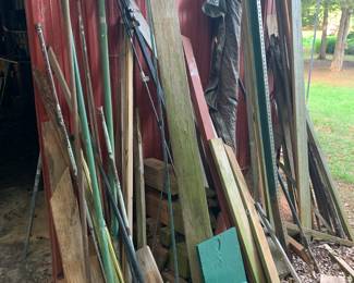 Posts, shepherd's hooks