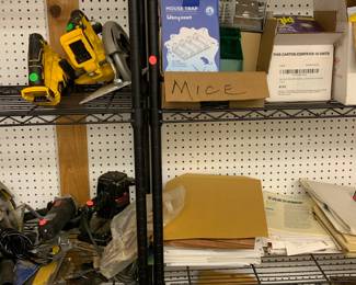 Tools and basement items