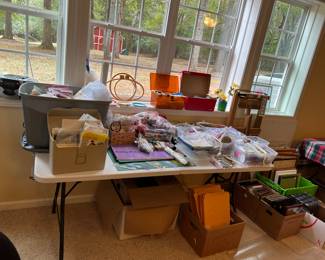 Arts and crafts and sewing items