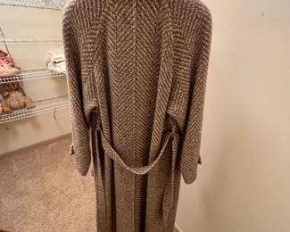 Burberry Irish tweed coat