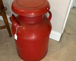 Excellent condition old milk can