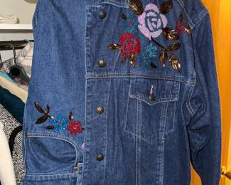 DENIM JACKET AND JEANS 