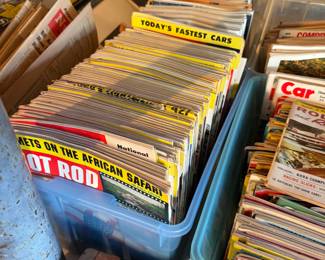 VINTAGE HOT ROD MAGIZINES FROM THE 1960S 