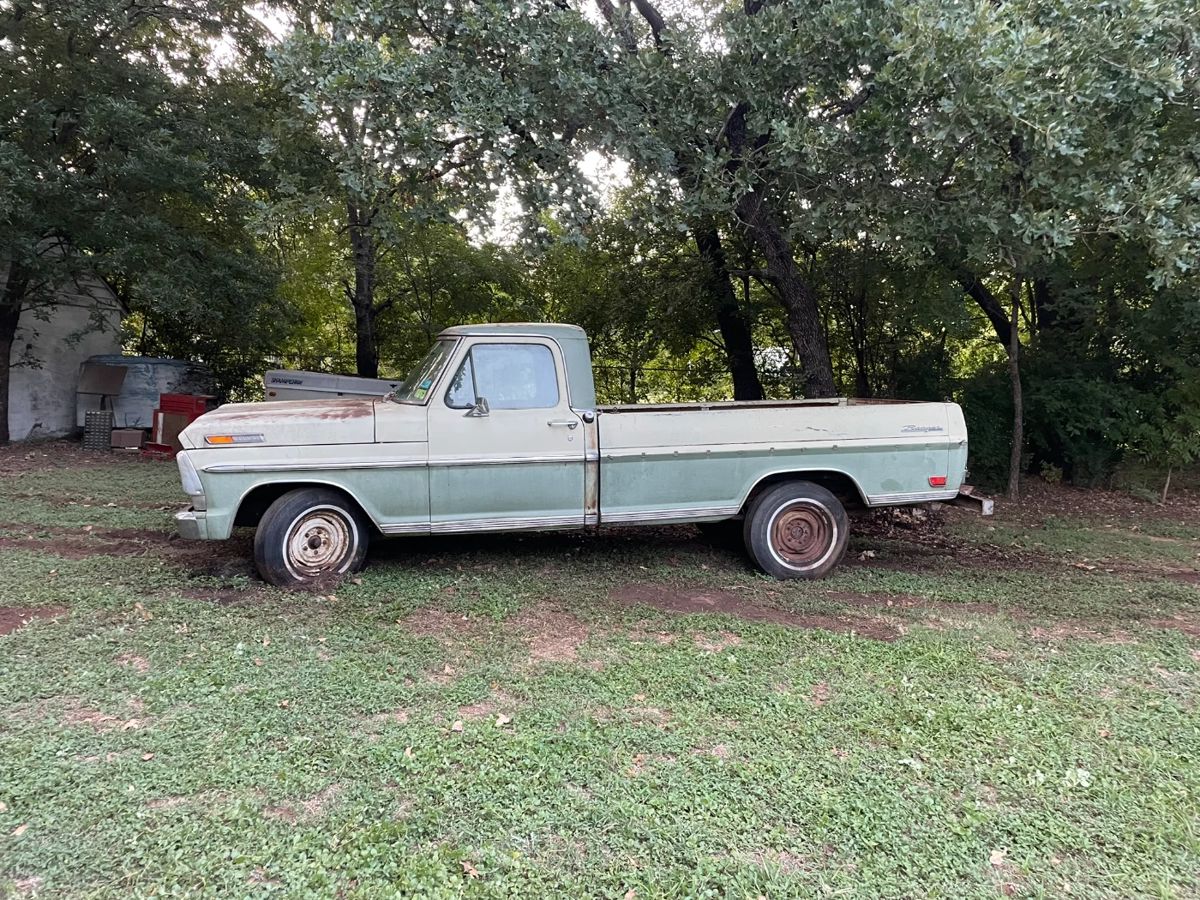 One owner, shows around 27k mileage...taking BIDS...1969 F100 Ranger 360cid, automatic, original owners manual..have keys..