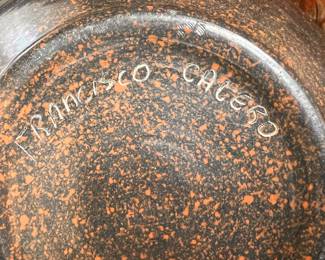 Francisco Calero pottery