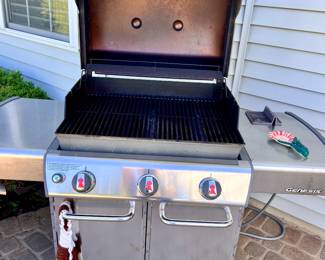 Natural gas Weber Genesis grill 
