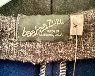 Like New - Baabaa Zuzu sweater - made in Michigan