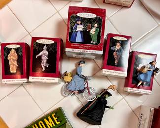 Hallmark ornaments - Wizard Of OZ