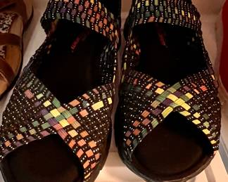 Ladies' size 9-1/2 shoes, boots and slippers