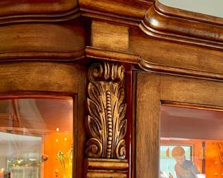 Beautiful lighted display cabinet 