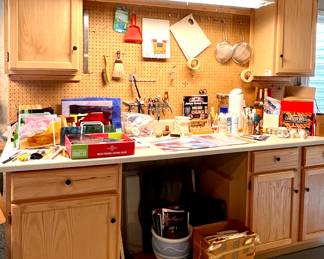 Lots of Stain glass and stain glass tool making items