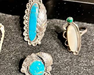 Sterling Turquoise earrings