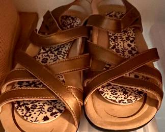 Ladies' size 9-1/2 shoes, boots and slippers