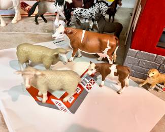 Schleich barn animals 