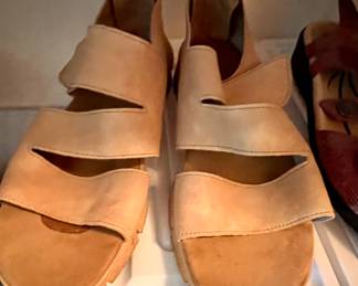 Ladies' size 9-1/2 shoes, boots and slippers