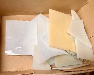 LOTS of wonderful stain glass pieces 