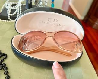 Christian Dior sunglasses w/case