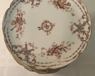 RARE HP Musical HAVILAND LIMOGES Plates