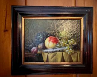 Fruit Still Life oil on canvas Painting