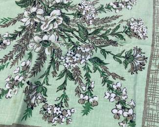 Selection of retro tablecloths