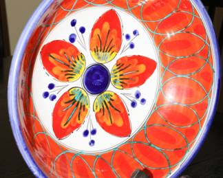 Italian porcelain pottery bowl