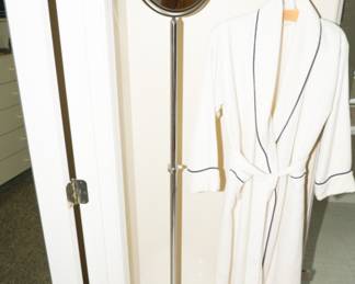 Magnification floor mirror and robes available