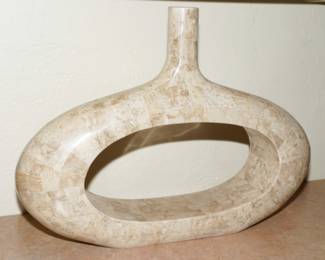 Postmodern stone sculpture