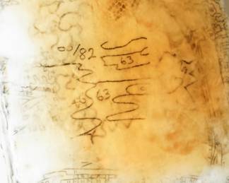 "Between Paradise" wall sculpture-artist unknown