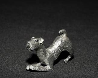 Pewter dog