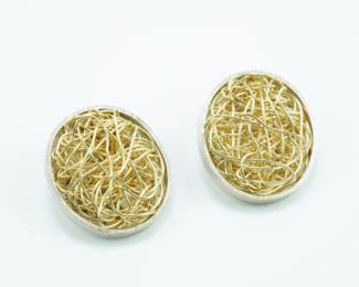 14k & sterling earrings