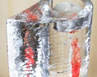 Kosta Boda "Sweethearts" votive holder