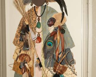 Mixed median shadowbox by JoAnne Casey