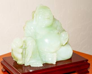 Large Hetian Jade buddha