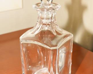 Baccarat decanter
