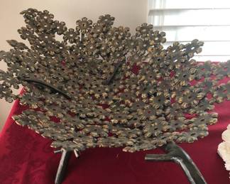 METAL BOWL BRANCH LEGS