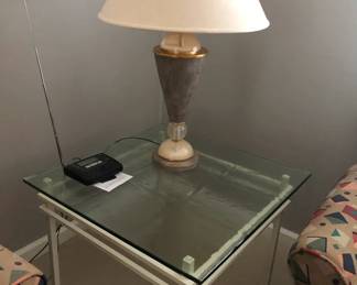 END TABLE AND LAMP