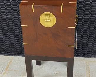 Asian Bar Cabinet on Stand 