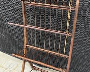 Victorian Stick & Ball Magazine Rack -SOLD