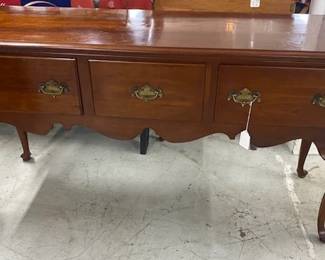 Cherry Queen Anne Sideboard 