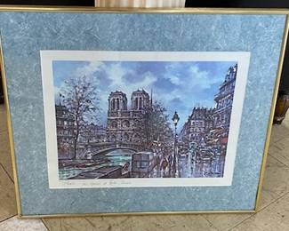 Paris Print-Signed 