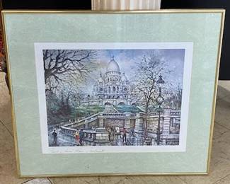 Paris Print-Signed 