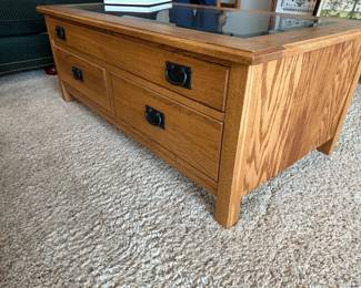 Coffee Table with Shadow Box Top