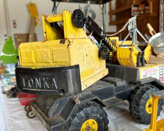 Vintage Tonka Dragline Truck