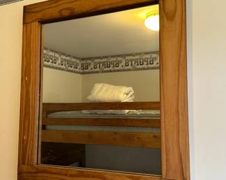 Wood Framed Mirror
